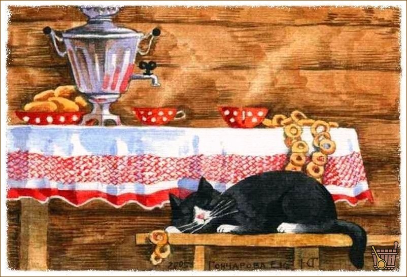 кошка на скамейке