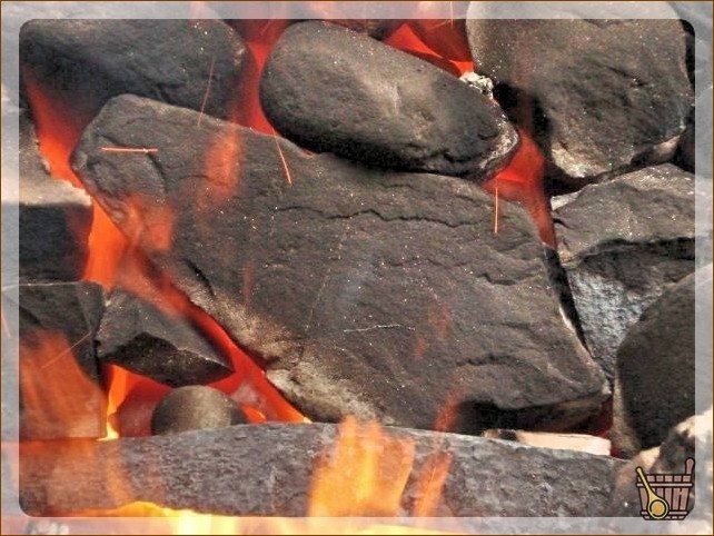 Камни в банной печи