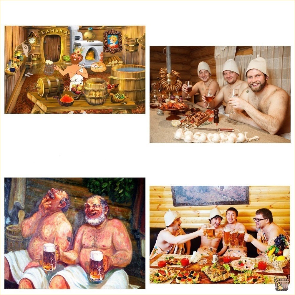 Русские в бане: что нашим хорошо, то немцам смерть