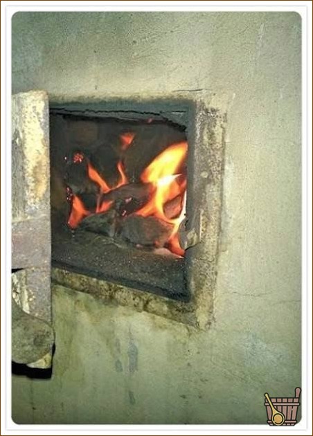 Камни в каменной печи