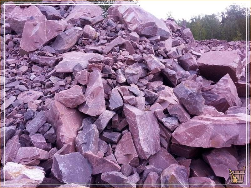 Малиновый кварцит для бани - уникальный камень для печи (малиновый, кварцит, банный, уникальный) Малиновый кварцит для бани – уникальный камень для печи