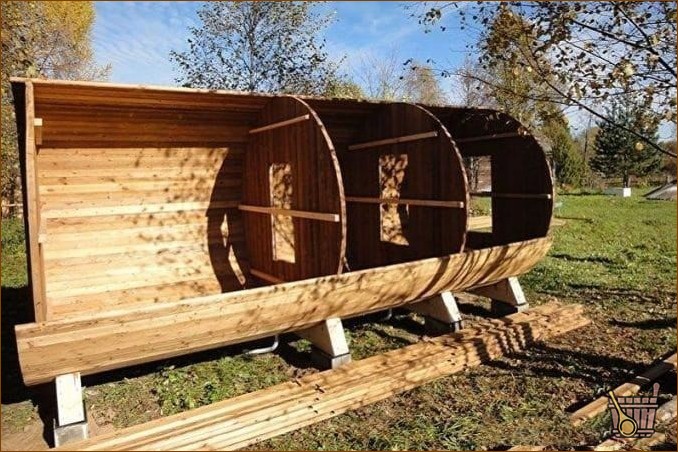 Что такое баня-бочка