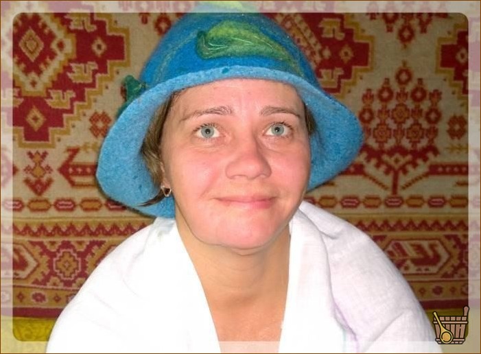 Банная шапочка