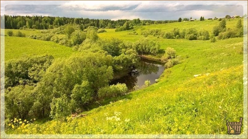 Дачная баня в Кеннице, Архангельская область, фото (дачная, баня, Кенница, Архангельск) красивые открытые пространства