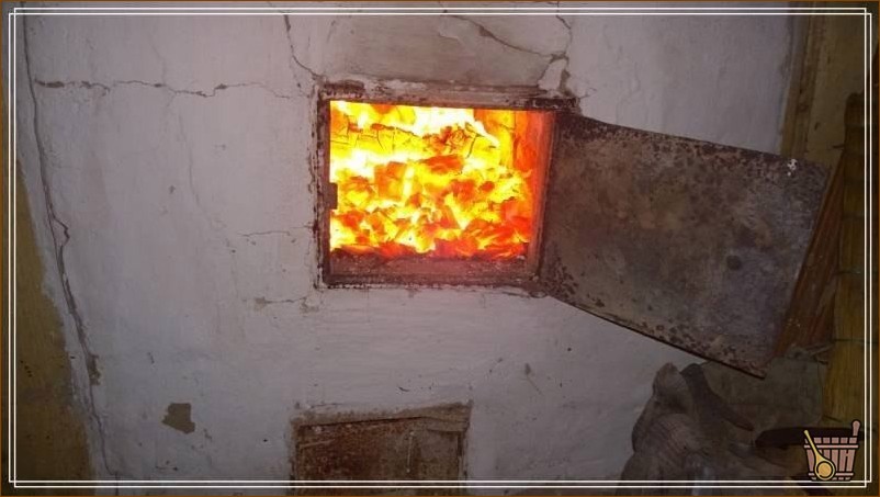 печь огонь