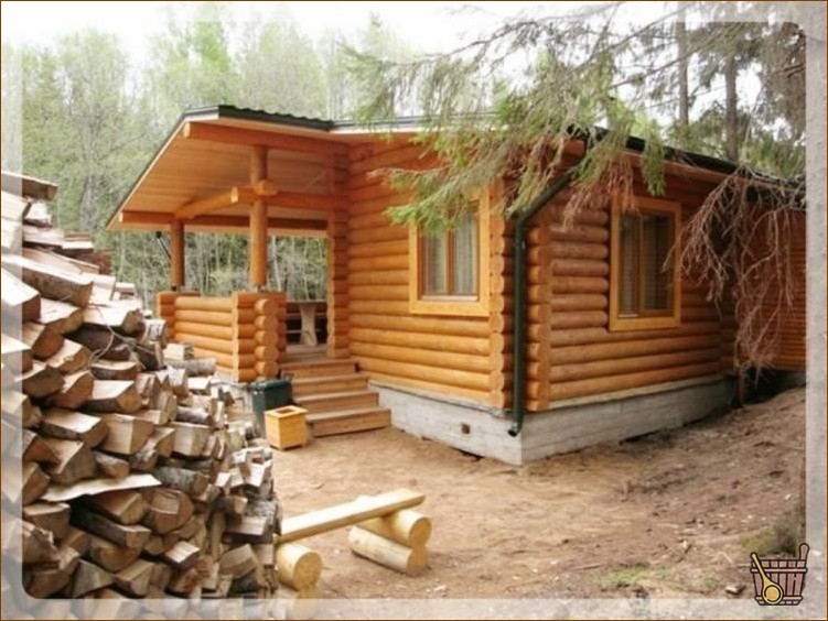 Сауна и дрова
