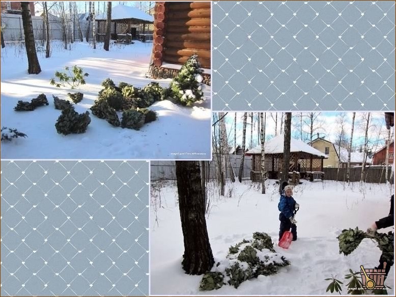 Встречайте замороженные веники для бани