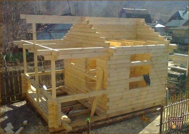 Планы бани 5*4 - раздельные помывочная и парная, фото тридцать (план, баня, мойка, парилка) Планы бани 5*4