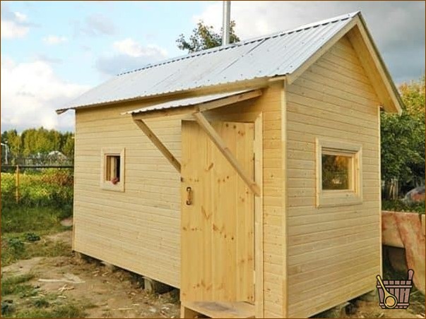 Планы бани 5*4 - раздельные помывочная и парная, фото тридцать (план, баня, мойка, парилка) Планы бани 5*4