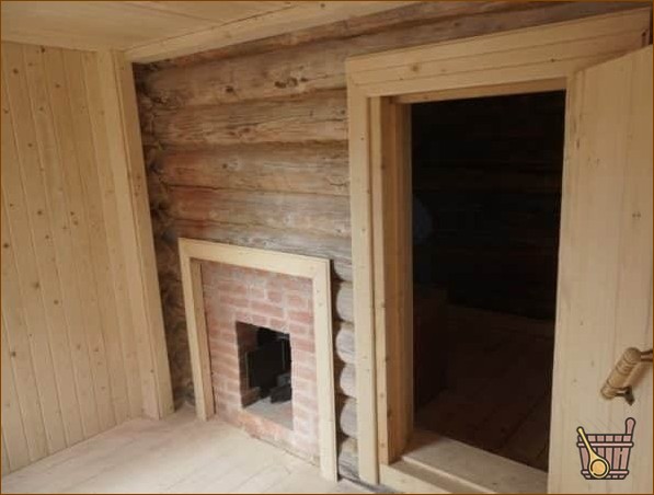 Планы бани 5*4 - раздельные помывочная и парная, фото тридцать (план, баня, мойка, парилка) Планы бани 5*4