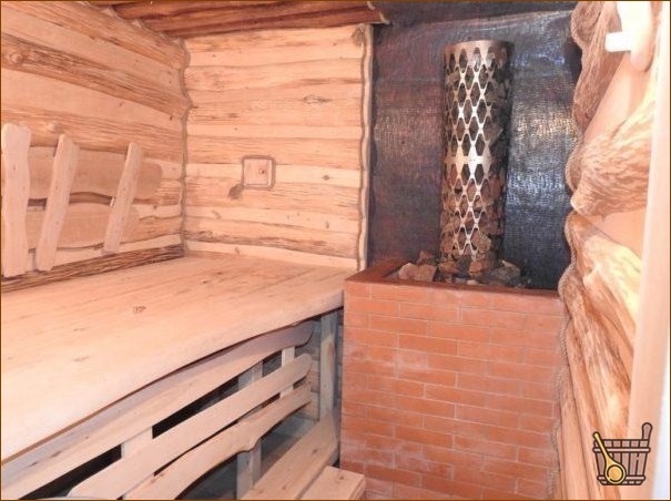 Планы бани 5*4 - раздельные помывочная и парная, фото тридцать (план, баня, мойка, парилка) Планы бани 5*4