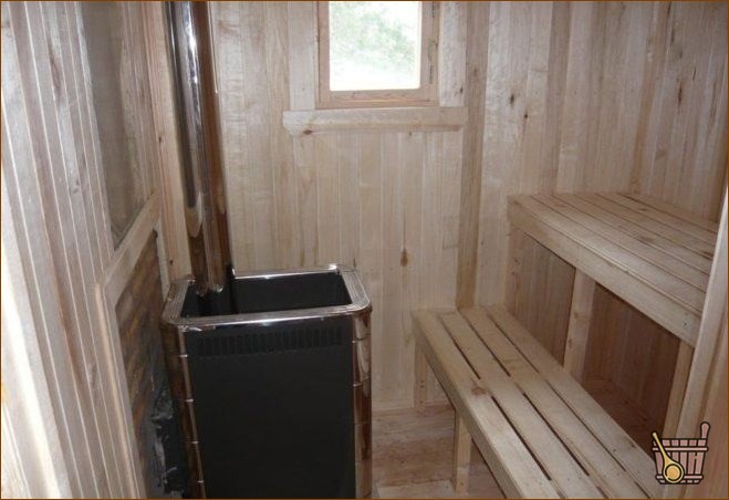 Планы бани 5*4 - раздельные помывочная и парная, фото тридцать (план, баня, мойка, парилка) Планы бани 5*4