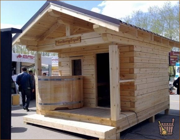 Планы бани 5*4 - раздельные помывочная и парная, фото тридцать (план, баня, мойка, парилка) Планы бани 5*4