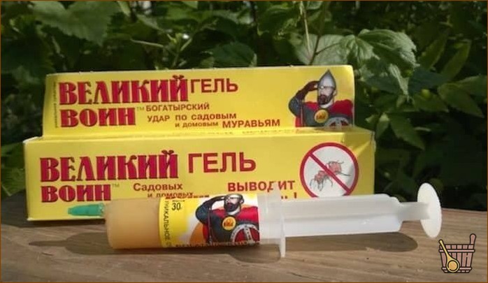 Как избавиться от муравьев в ванне - гель Великий Воин