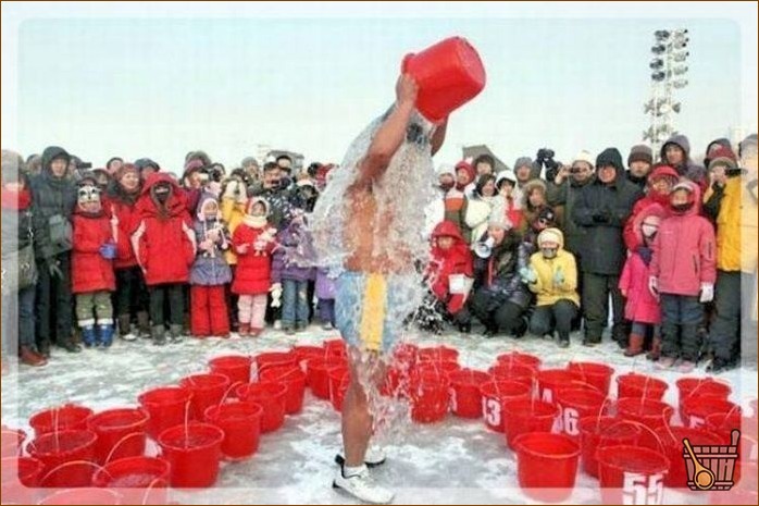 Обливание холодной водой