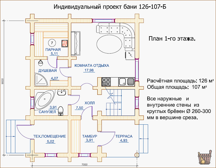 Новые проекты саун для больших и малых бюджетов