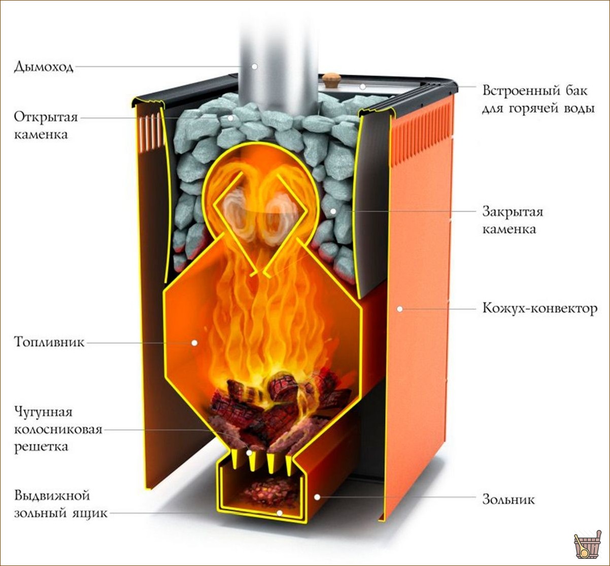 Каменка - особенности, разновидности, полезные советы