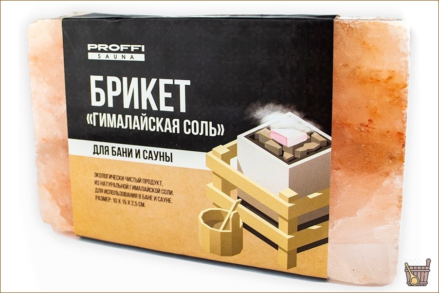 Применение соляных брикетов в бане: виды, польза и вред