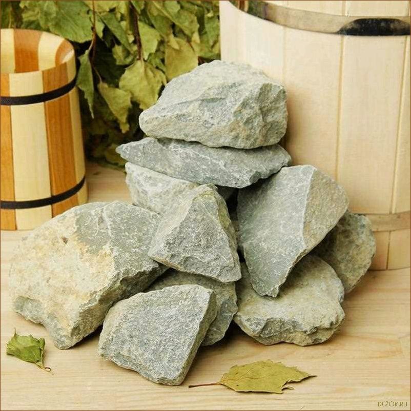 Выбор камней для бани как залог комфортного парения
