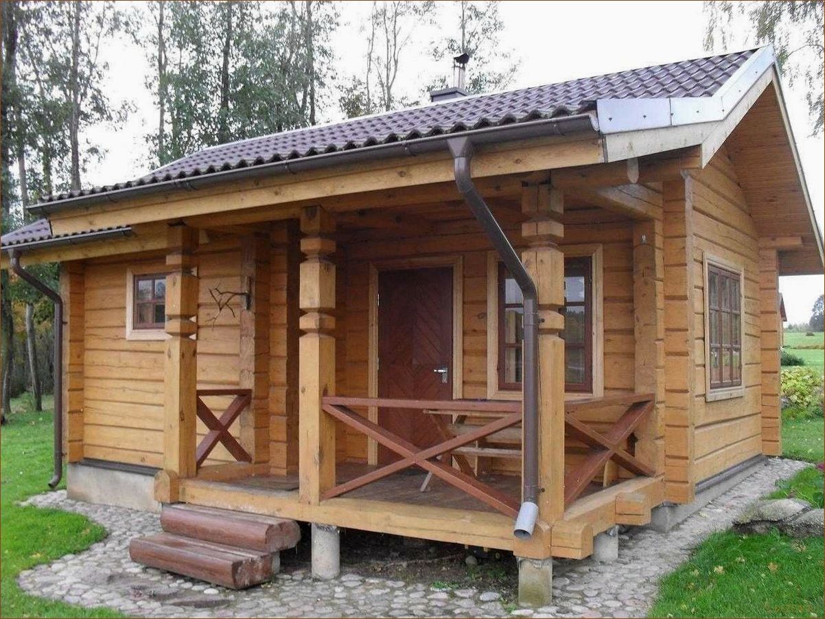 Строим баню из бруса своими руками